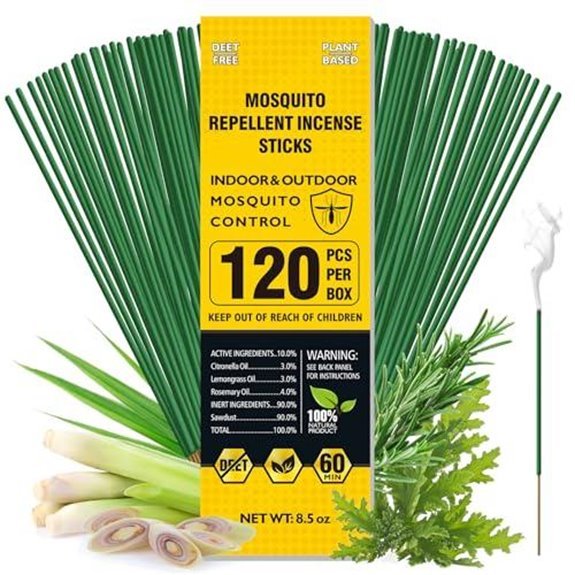 bugbai citronella mosquito repellent sticks