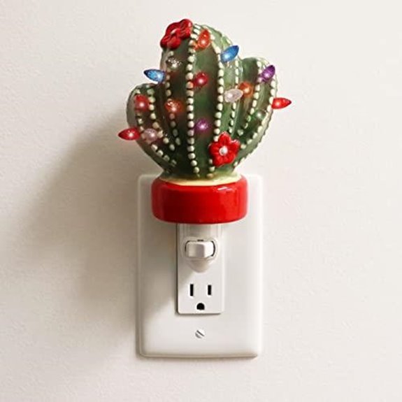 10 Best Places to Put Christmas Cactus in 2027 1 ceramic christmas tree nightlight