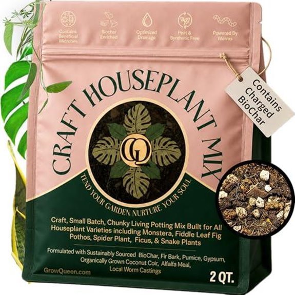 craft organic houseplant potting mix
