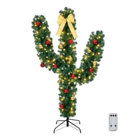 10 Best Places to Put Christmas Cactus in 2027 9 vingli 5ft pre lit cactus